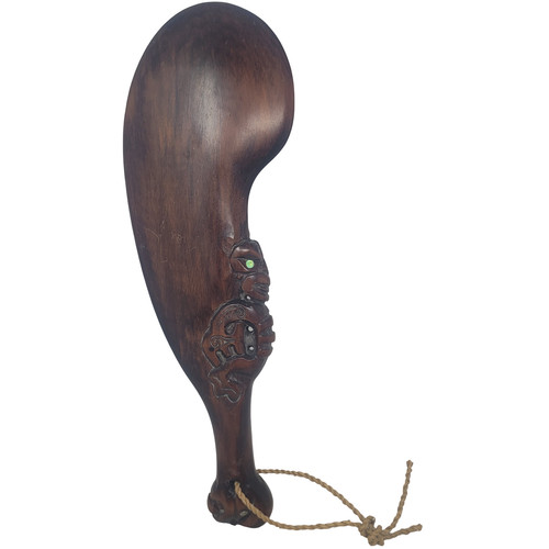 Vtg maori carved wooden - vtg,