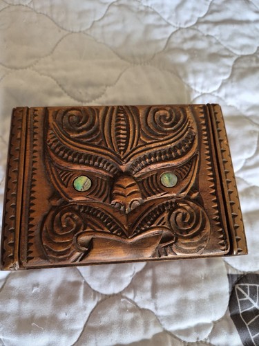 Vintage maori carved - vintage,