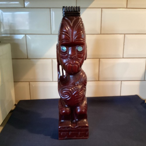 Hand carved maori tiki - tiki,