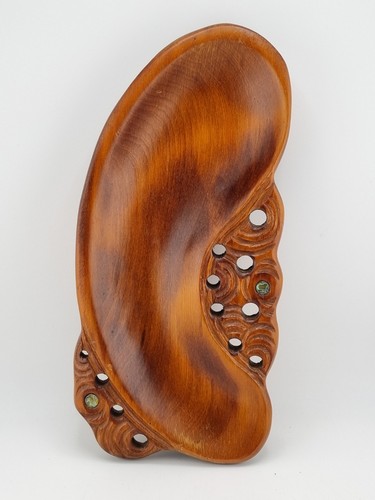 Rotorua wooden bowl tiki - rotorua,