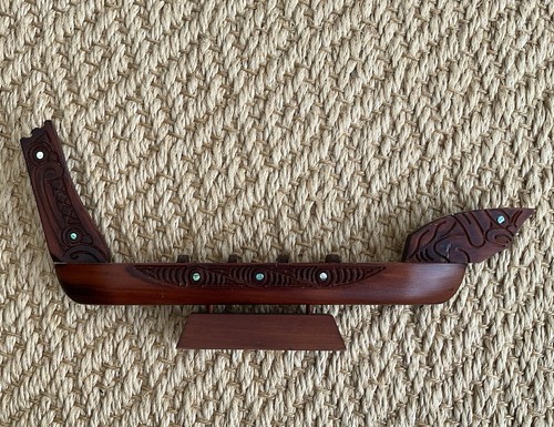 New zealand maori hand carved - maori,