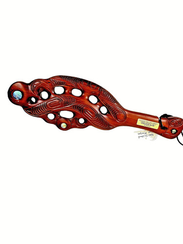 Vintage maori wooden - maori,