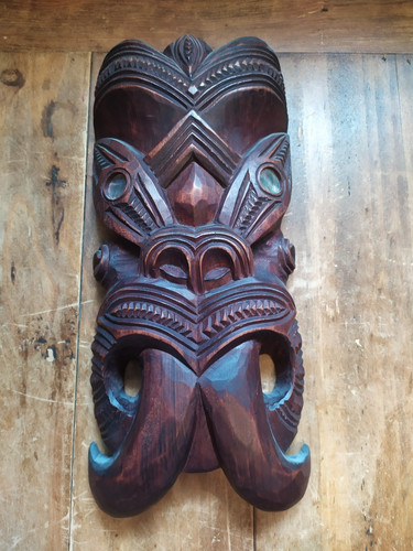 Superb 1950s ruru mask - 1950s,