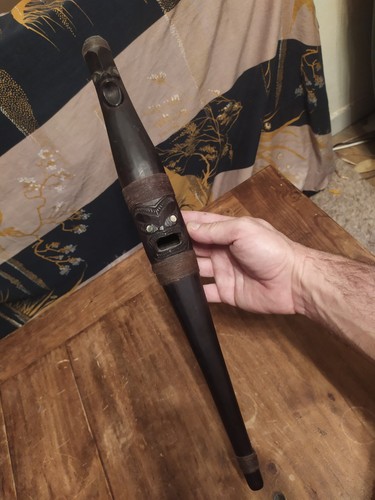 Superb vintage putorino flute - superb,
