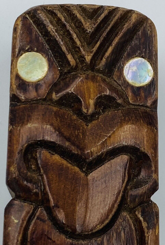 Maori carving cocktail stick - cocktail,