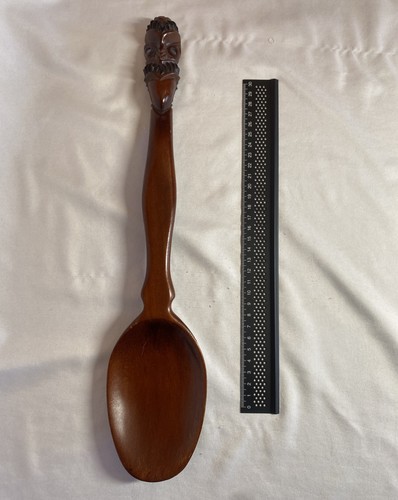 Decorative wooden spoon maori - spoon,