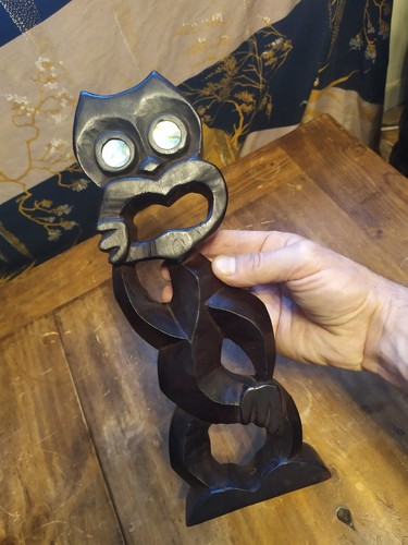 Straight vintage ebonised - straight,