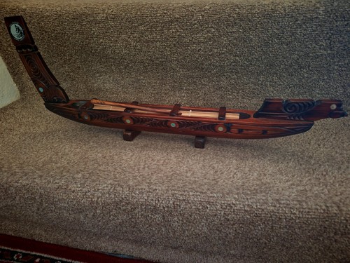 Large approx carved - carved, wood
