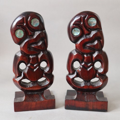 Pair vintage maori hand - pair,