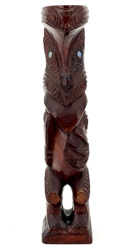 Vintage hand carved - carved, maori