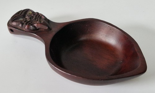 Vintage hand carved wooden - hand,
